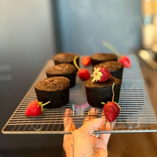 Triple chocolate muffins by Delizie di Chiara